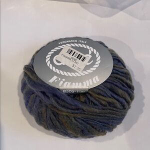 Fiamma Multicolor Yarn by Di.ve blue and green color 37361 12 skeins